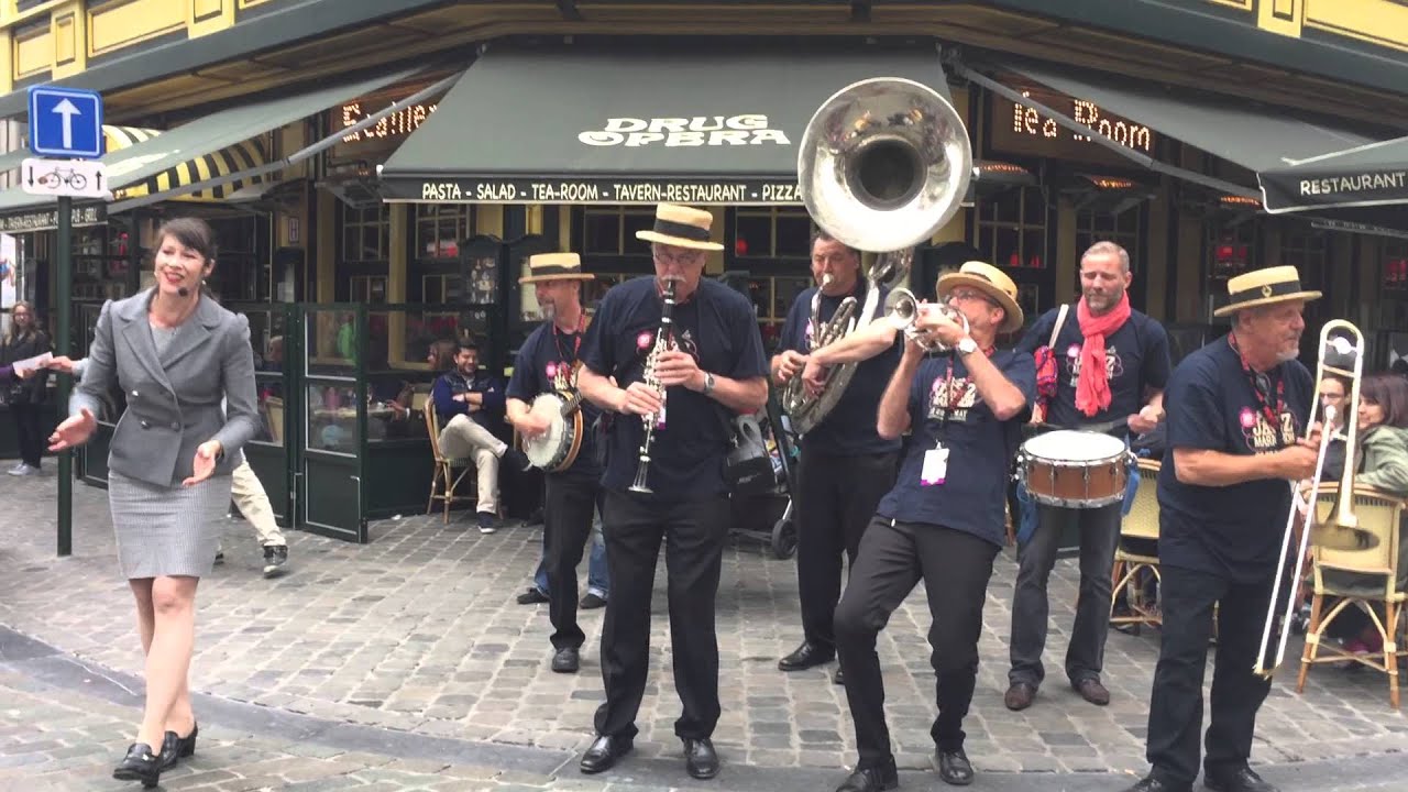 All of me with Dasha Pearl with the Piccolo Dixieland Band, Brussels Jazz Marathon 2015