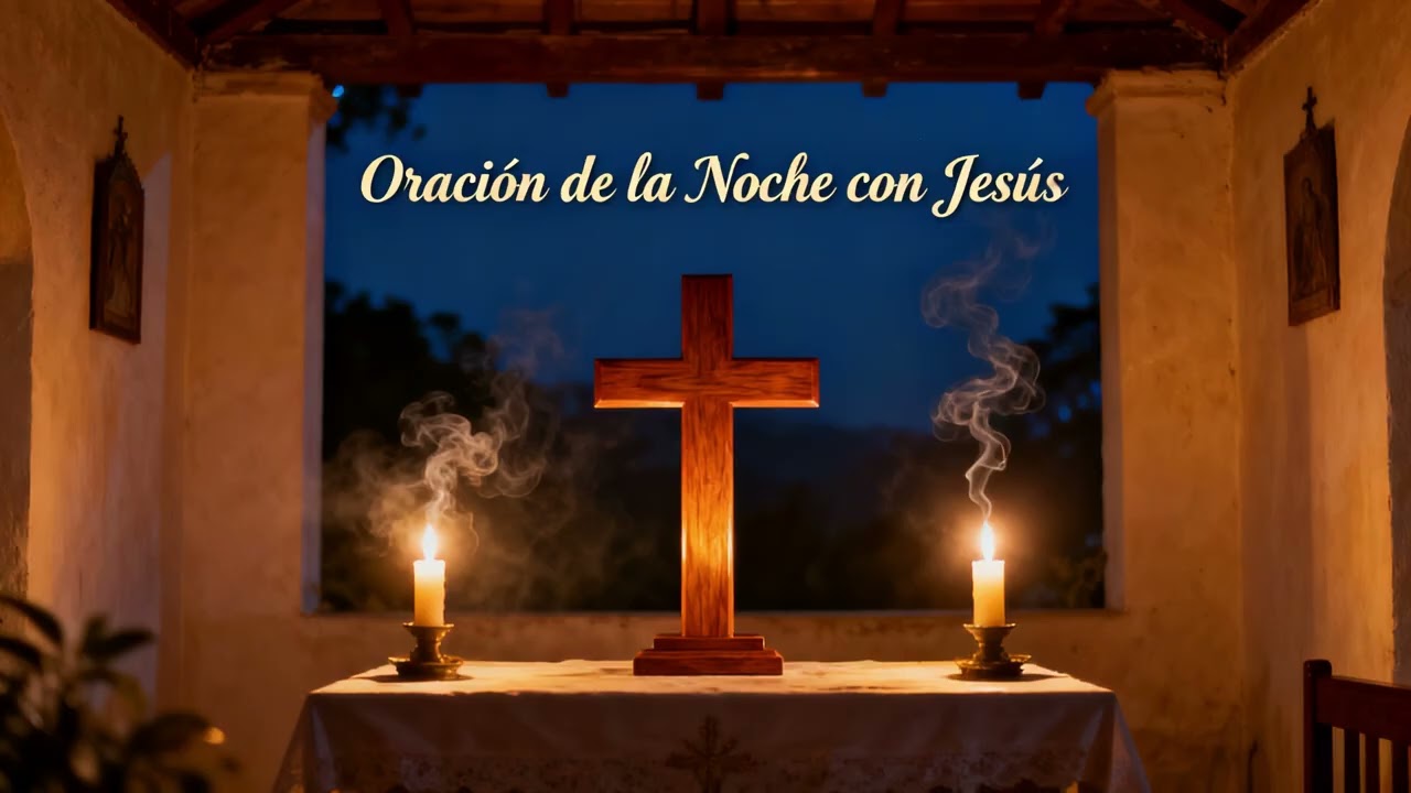 Oración de la Noche con Jesús | Paz para Dormir (Católica)