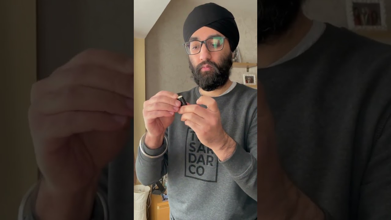 Morning Routine with TheSardarCo Moustache wax