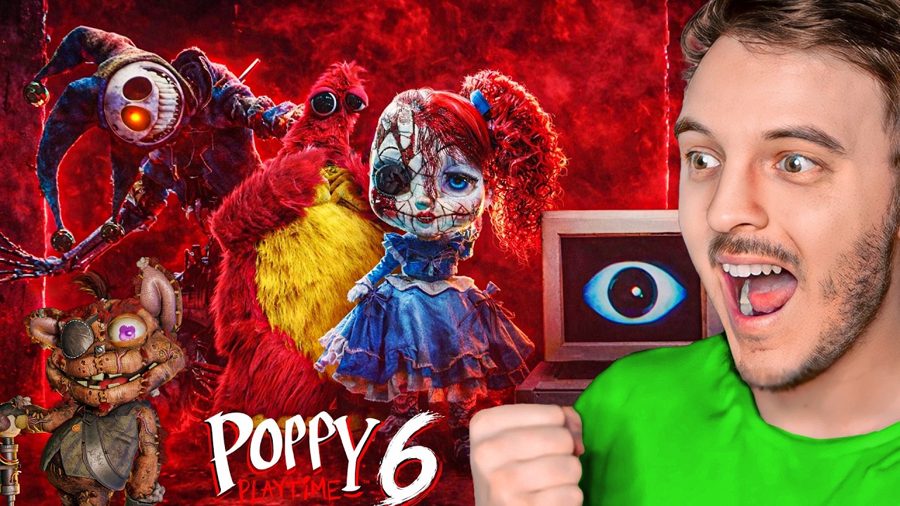TOUS LES PERSONNAGES CONFIRMÉS POUR LE CHAPITRE 6 DE POPPY PLAYTIME !
