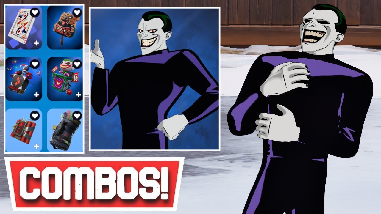 *NEW* BEST THE JOKER (BEYOND) SKIN COMBOS! | Fortnite