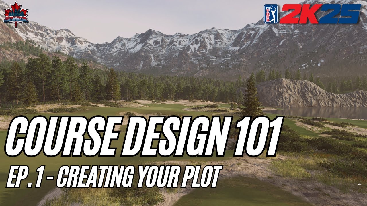 Проектирование полей 101 (PGA Tour 2K25) — Эпизод 1: Создание своего участка