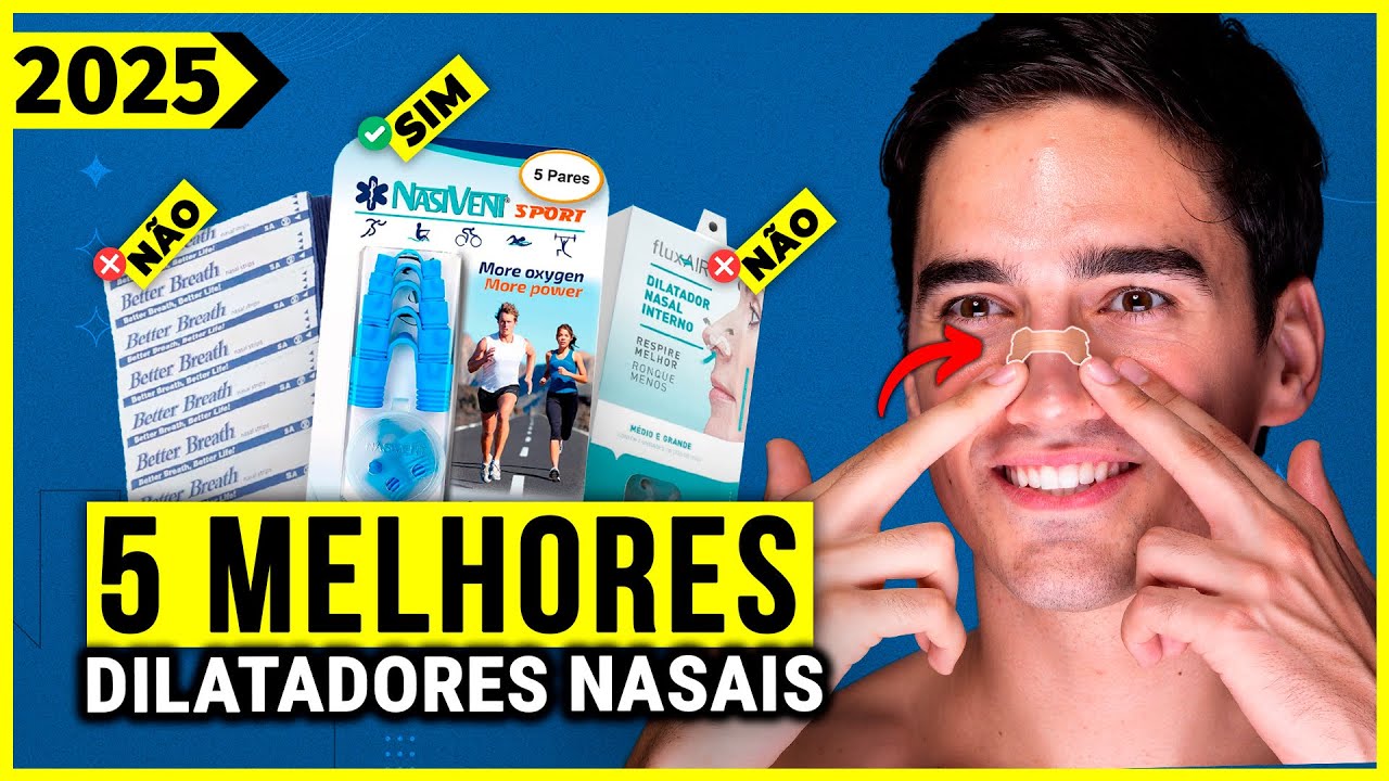 Os 5 Melhores Dilatador Nasal / Dilatadores Nasais Em 2025! RESPIRE MELHOR!