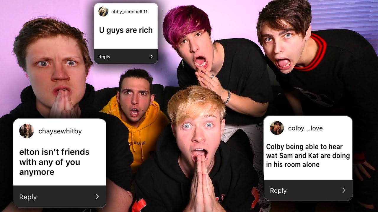 ROOMMATES ANSWER YOUR ASSUMPTIONS (tea was spilt) | Sam Golbach