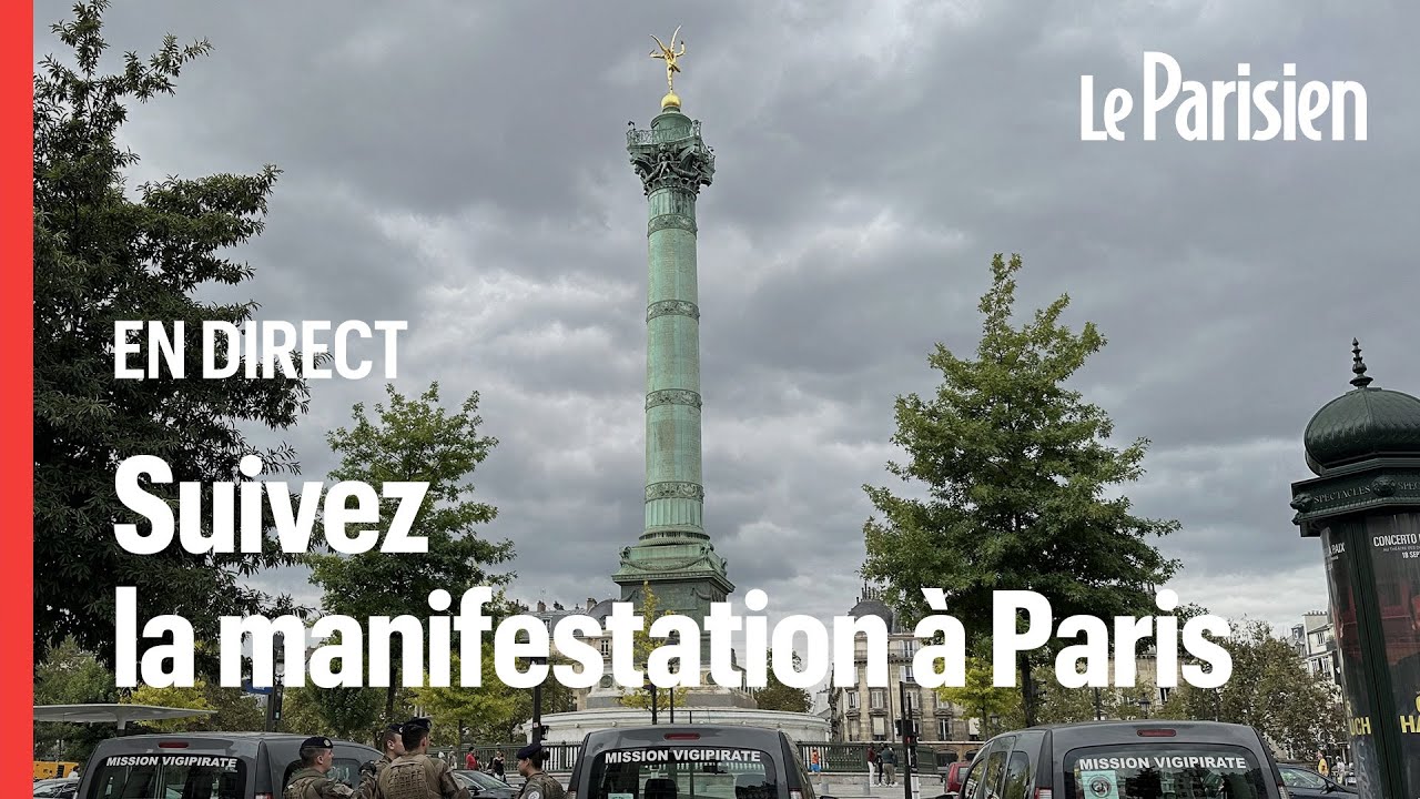 🔴 EN DIRECT - Suivez la manifestation &agrave; Paris &laquo; contre le coup de force de Macron &raquo;