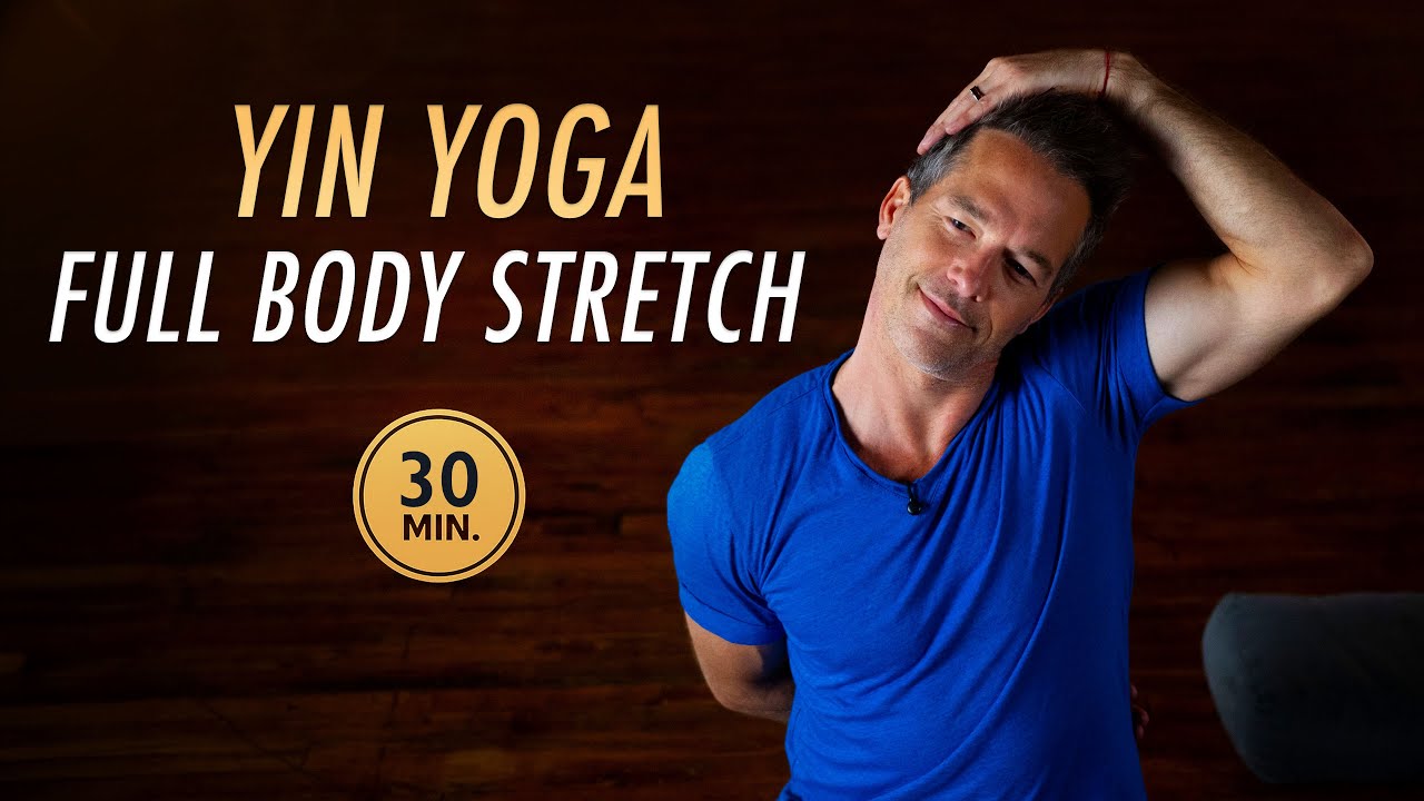 30 Min Yin Yoga Full Body Stretch l For Hips, Neck and Shoulders