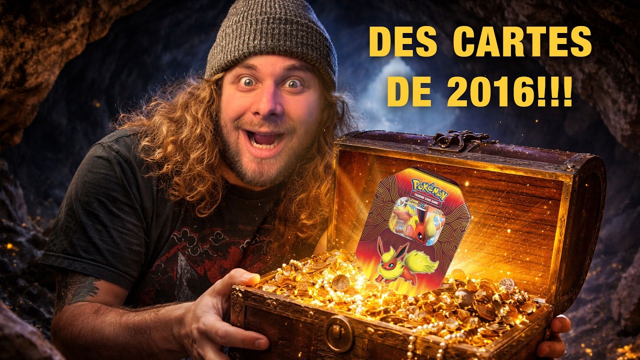 On trouve des TRÉSORS dans ces VIEILLES TINS Pokémon !