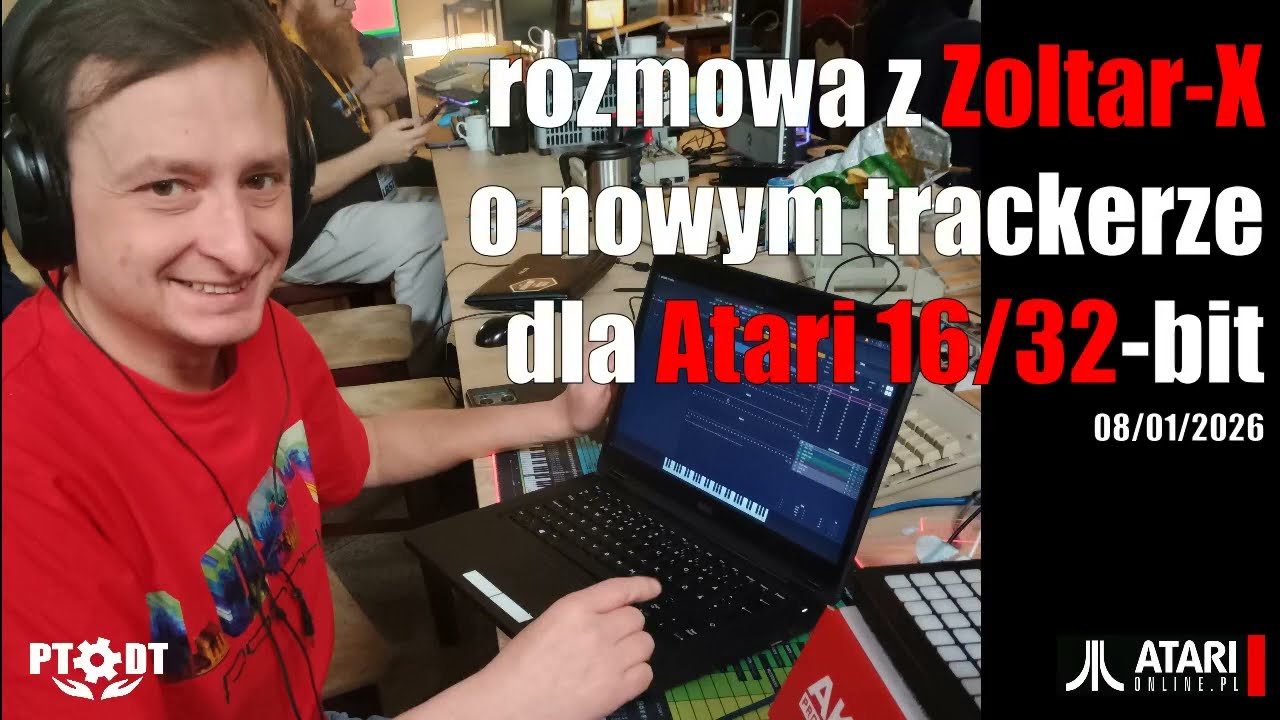 Nowy tracker muzyczny Atari 16/32-bit (prezentuje Zoltar-X)