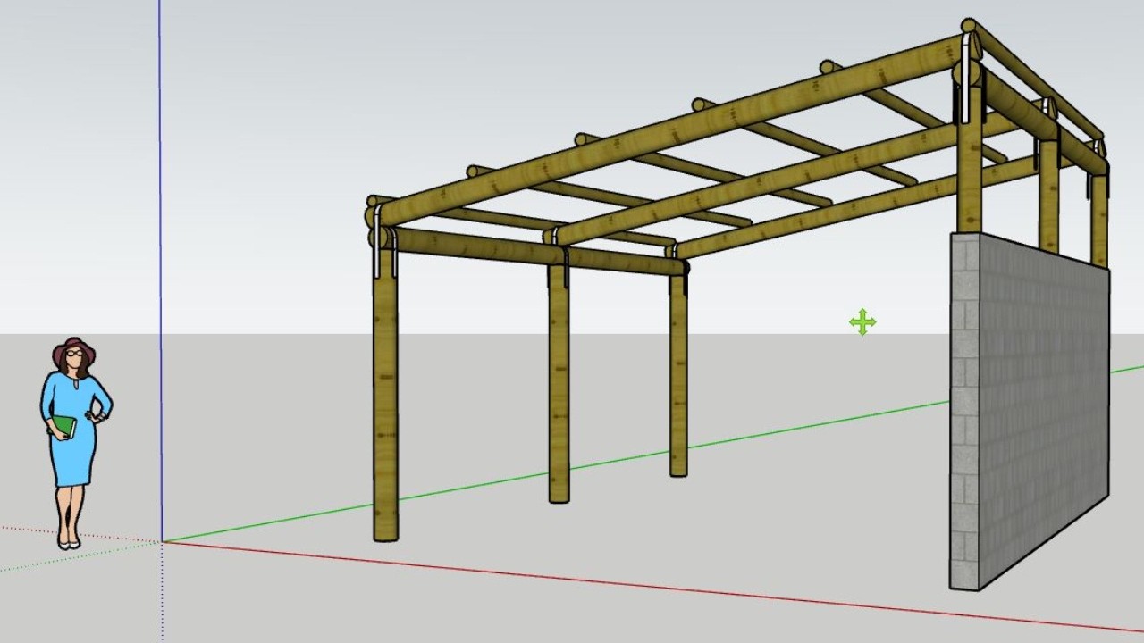 Como diseñar tu estructura de madera para tu techo de chapa