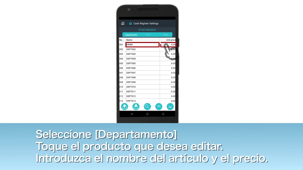 SP CasioECR+ Ajustes de la Caja Registradora