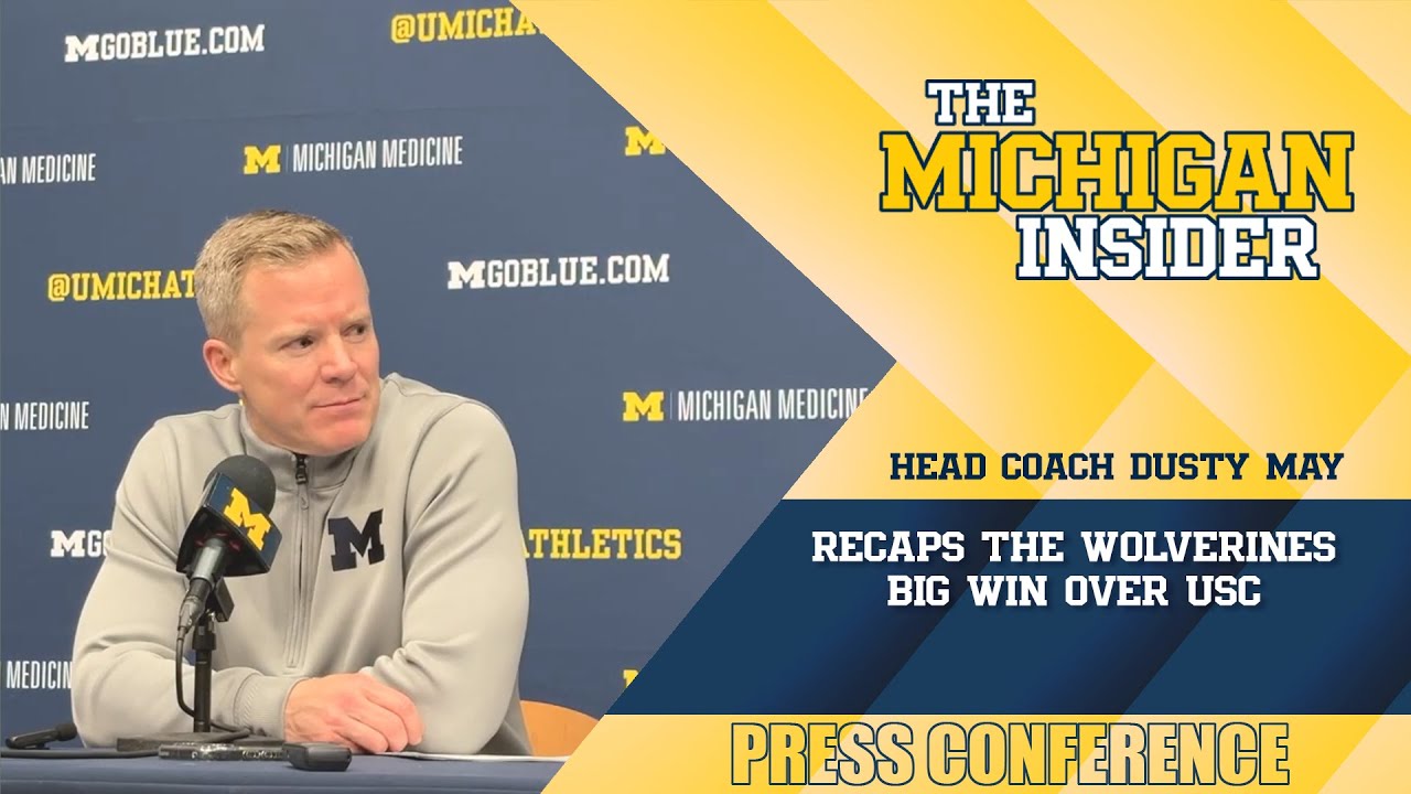 Michigan basketball: Dusty May recaps the Wolverines' big win over USC