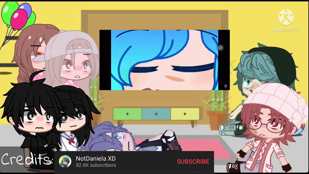 Yhs react to ITfunneh pt.2 of yhs react the krew