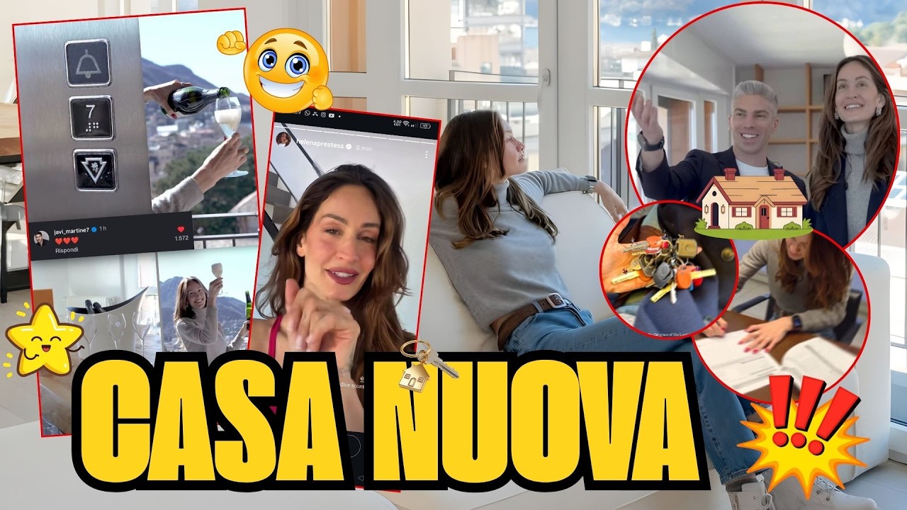 Helena Prestes, le chiavi del sogno: l’attico a Lecco e il gesto di Javier 🏠❤️