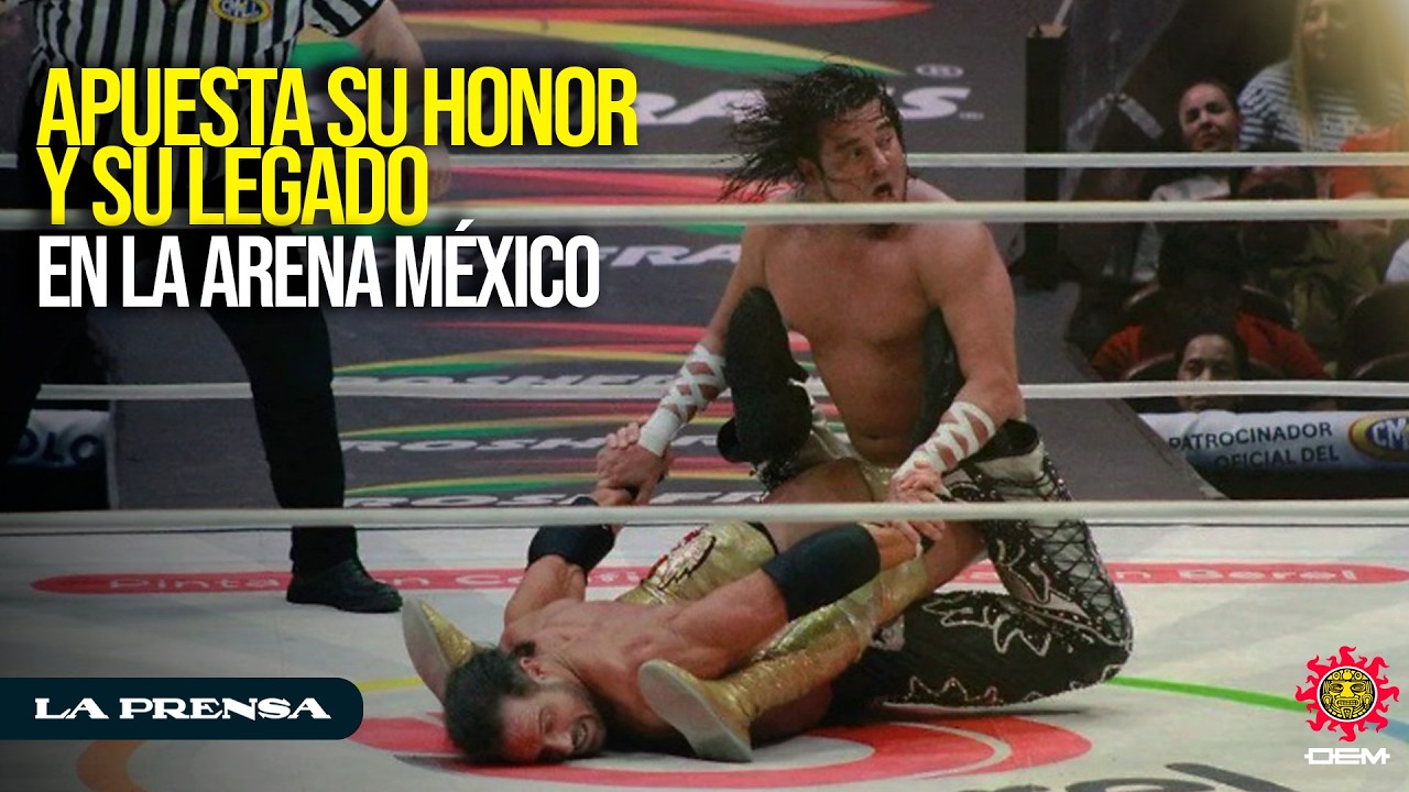 Hambre de ser una superestrella, #ÁngeldeOro en un cabellera contra cabellera #cmll