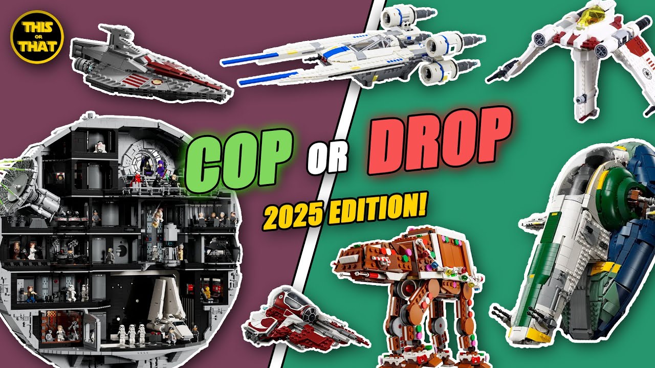 Копай или бросай: наборы LEGO Star Wars 2025 (обзор года)