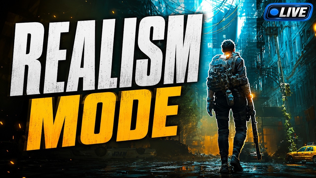 🔴 LIVE | HARDCORE REALISM MODE! Can We Survive? | The Division 2