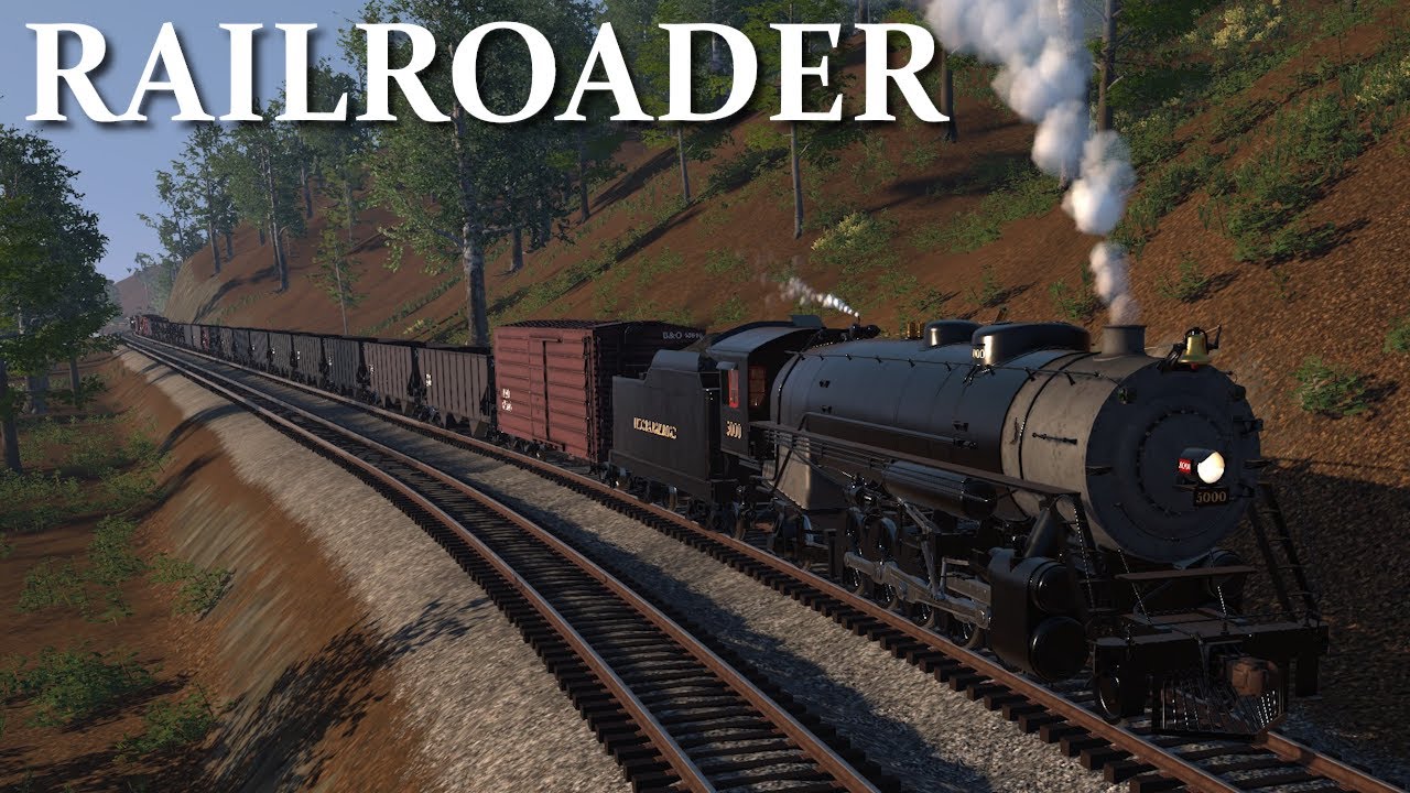 Big Steam Hauls Through Freight | Railroader S1E44