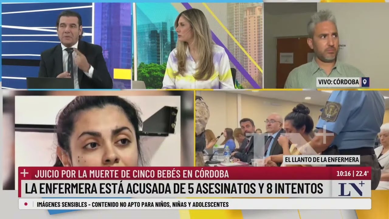 Juicio por la muerte de bebés en Córdoba: la principal acusada es la enfermera Brenda Agüero