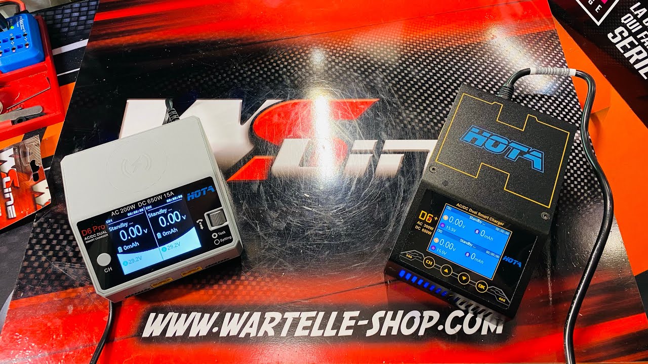 Unboxing Part 1 Chargeur Hota D6 Pro et D6+ Wartelle shop