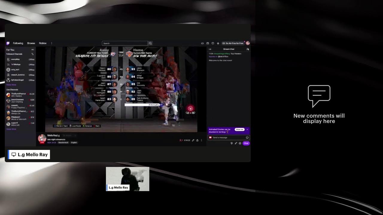 late night streamzzz