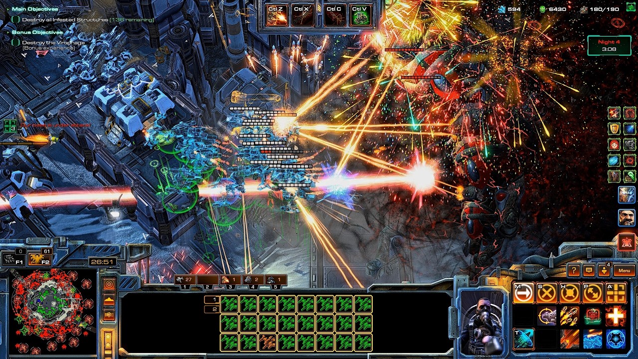 SC2 Super Commander Co-Op Dead of Night  ▏  Rory Swann Custom Mutation GamePlay 🚀🎆