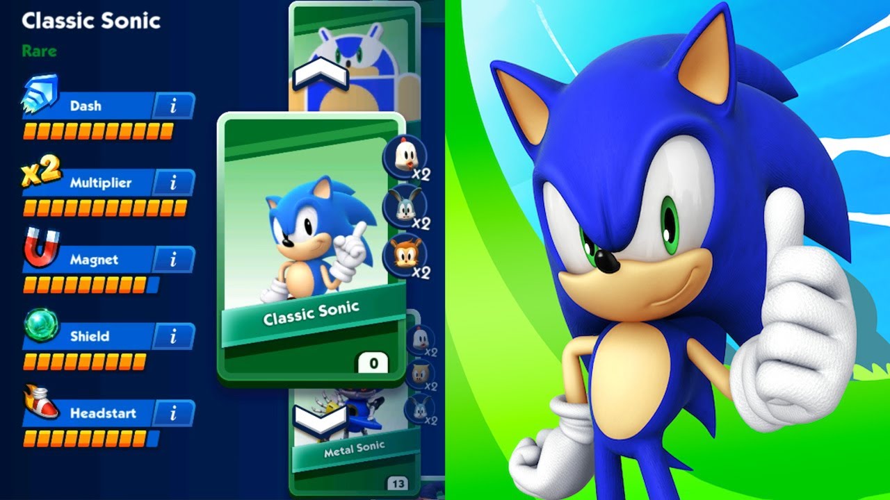 SONIC DASH NEW UPDATE 2023 GAMEPLAY #3 - CLASSIC SONIC