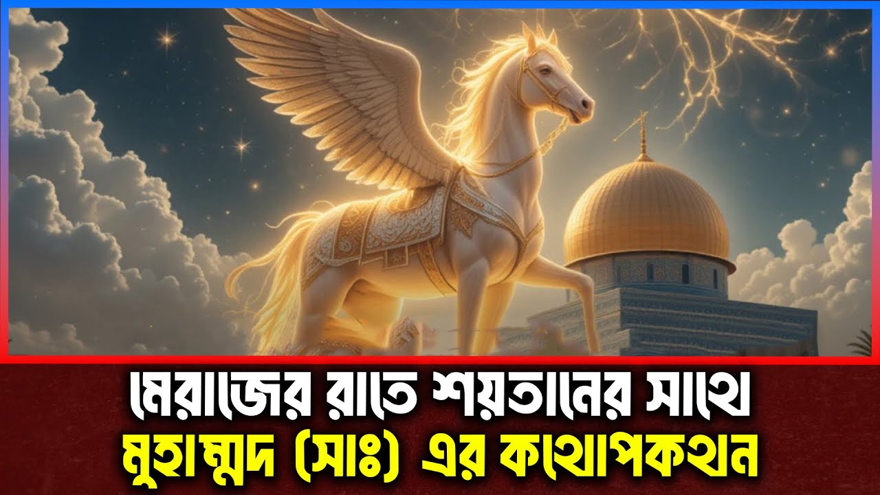 মুহাম্মদ (সাঃ) এর  ইসরা ও মেরাজের কাহিনী । Islamic Story Bangla