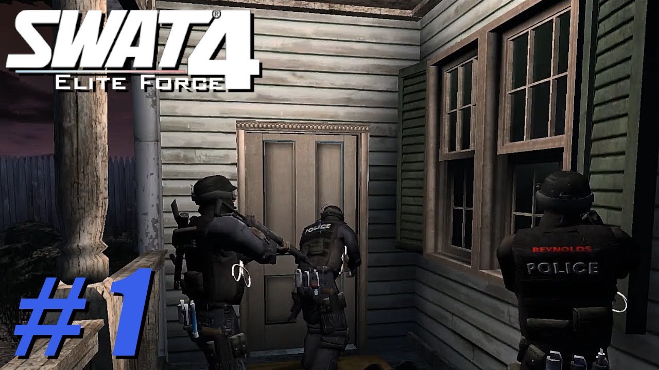 SWAT 4 Walkthrough PART 1 | Mission 1 - Fairfax Residence (ELITE FORCE MOD)