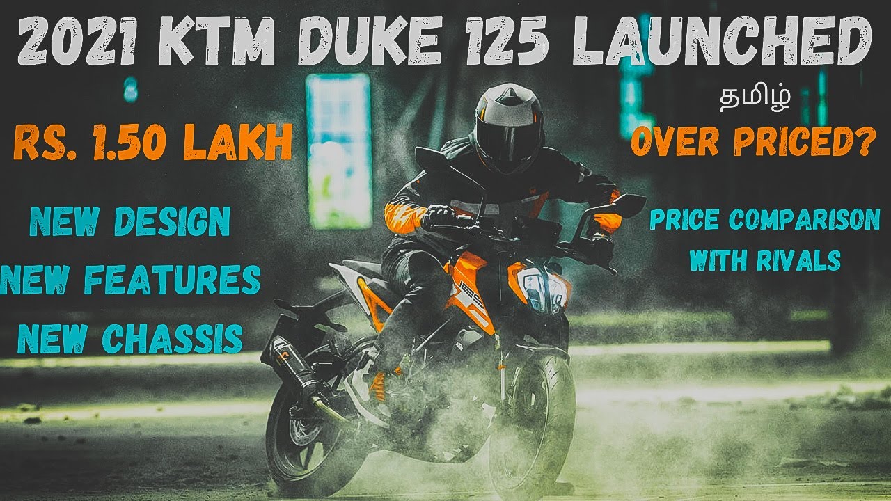 2021 KTM Duke 125 LAUNCHED | EXPENSIVE? | Tamil | Price | Engine | Top Speed | Mileage