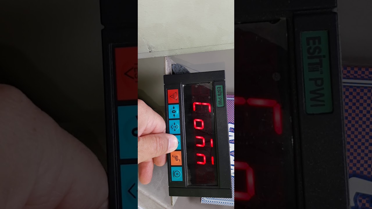 PULSE MARKA LAMA TİPİ 20 KG LOADCELL KALİBRASYONU