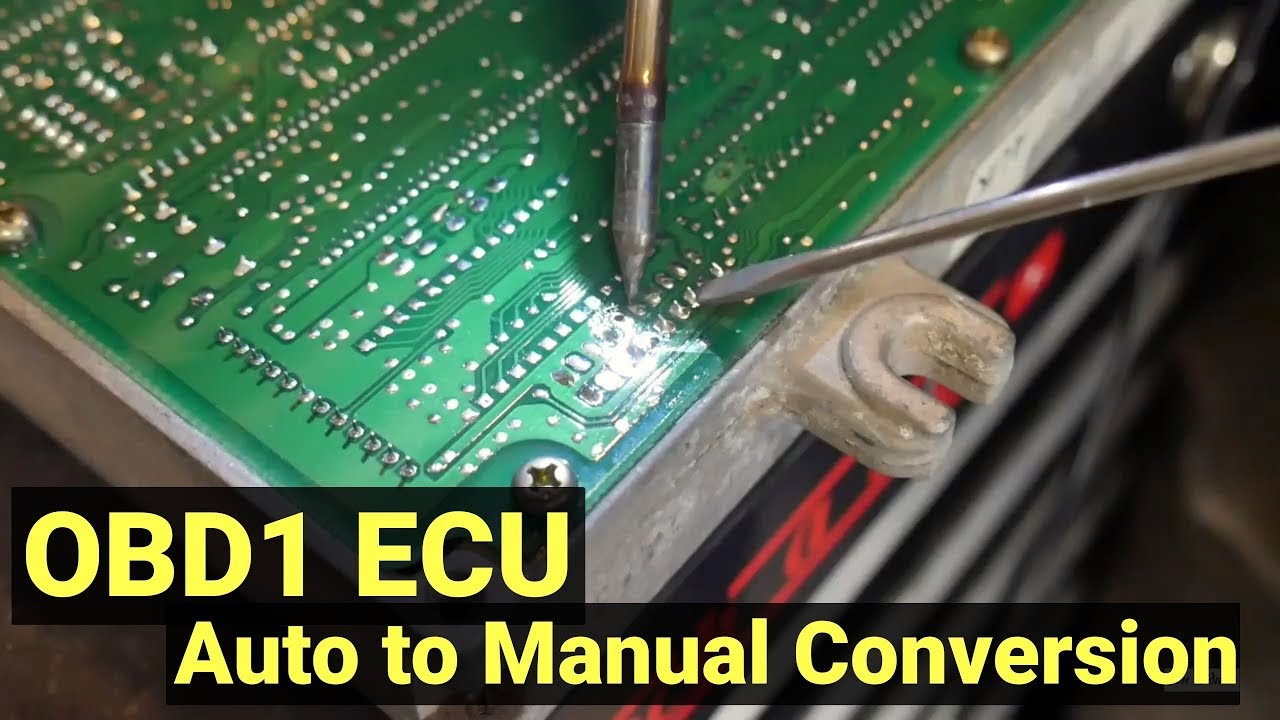 How to Convert OBD1 ECU Auto to Manual - Civic & Integra