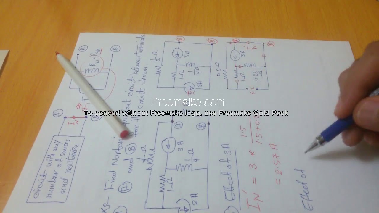 Norton's Theorem        نظرية نورتن