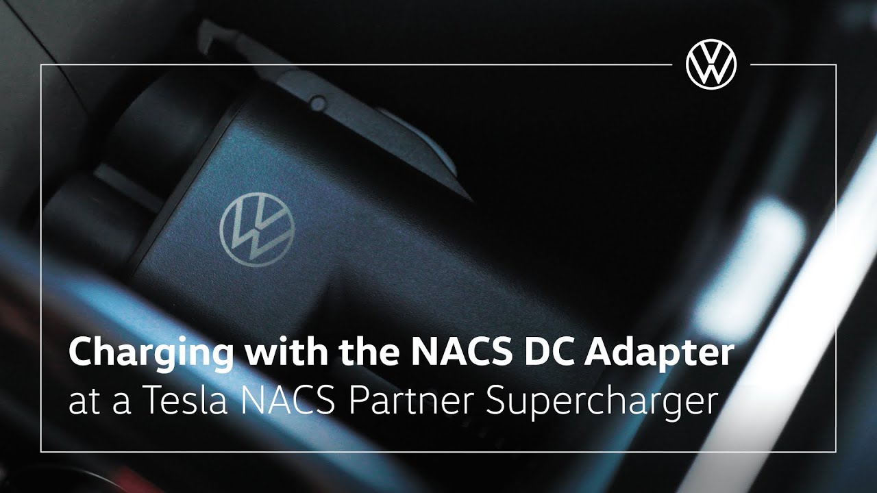 How to Use the NACS DC Adapter with Your Volkswagen | Charge at Tesla Superchargers