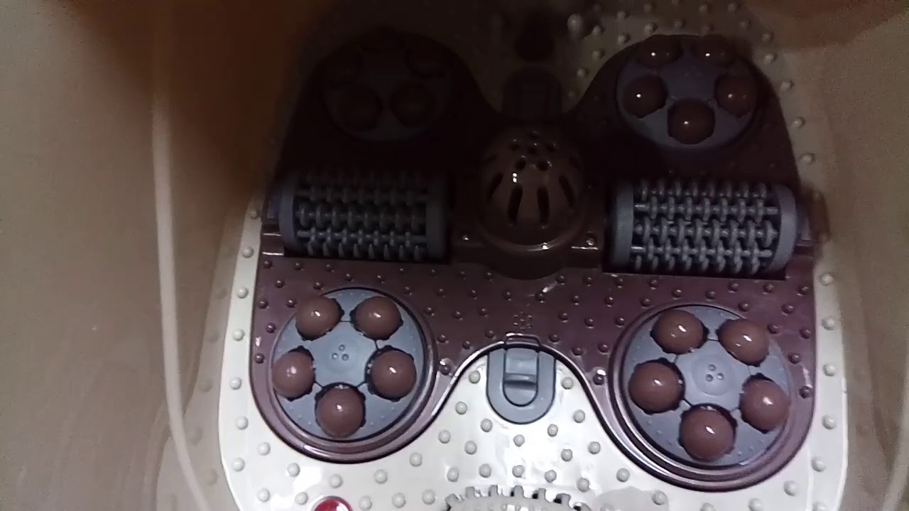 開箱-歌林微電腦噴淋足浴機 KSF-LN07