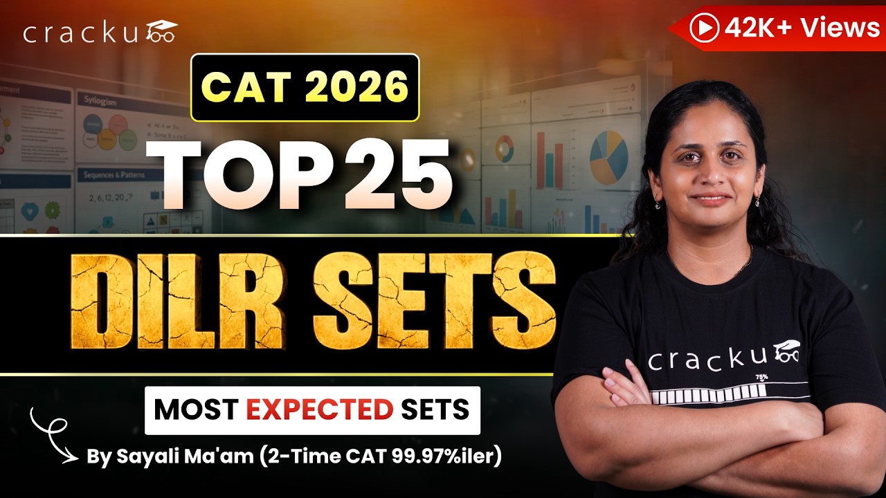 Most Expected CAT 2026 DILR Sets | Top Expected LRDI Sets By Sayali Ma'am (CAT 99.97%iler)