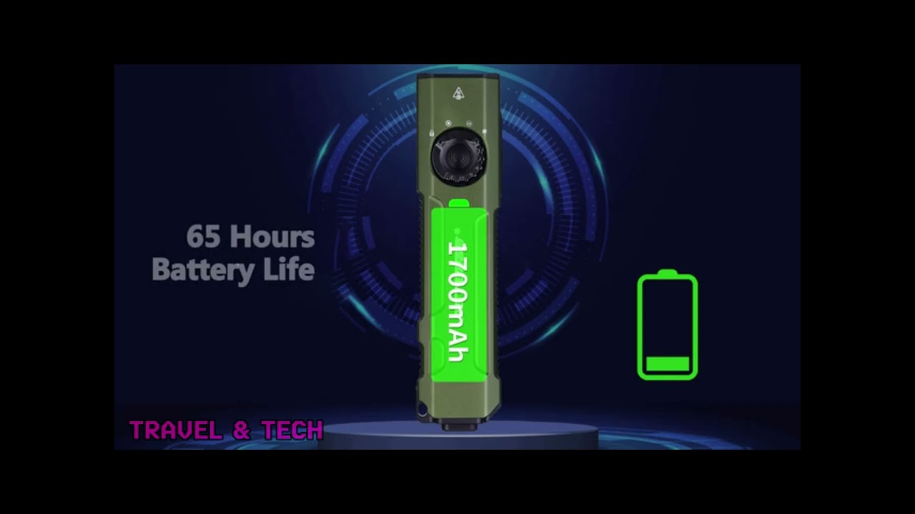 JETBeam E26: 3-in-1 Laser, UV & Ultra White EDC Flashlight