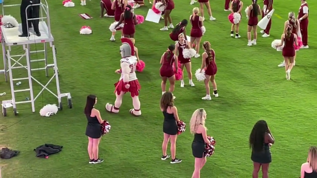 12-16-22 Cure Bowl featuring the Troy University and UTSA Marching Bands.