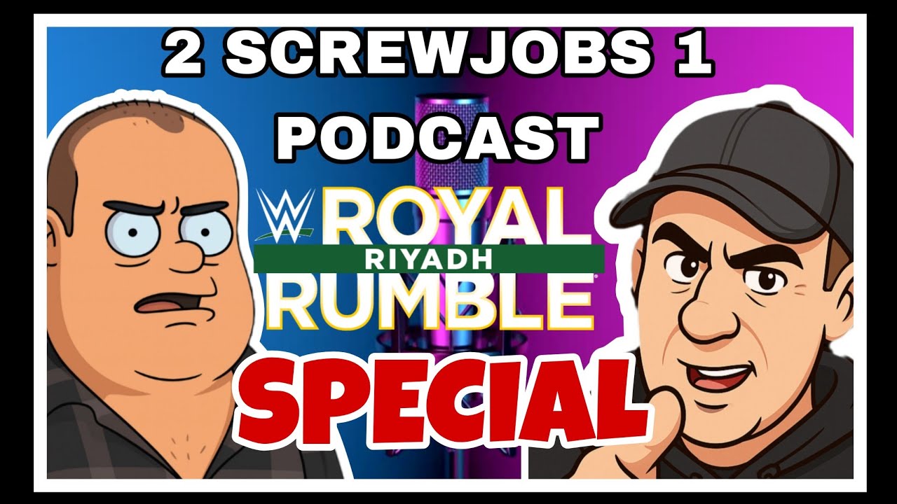 2 SCREWJOBS 1 PODCAST Live Podcast #wwe #wweraw #smackdown #nxt
