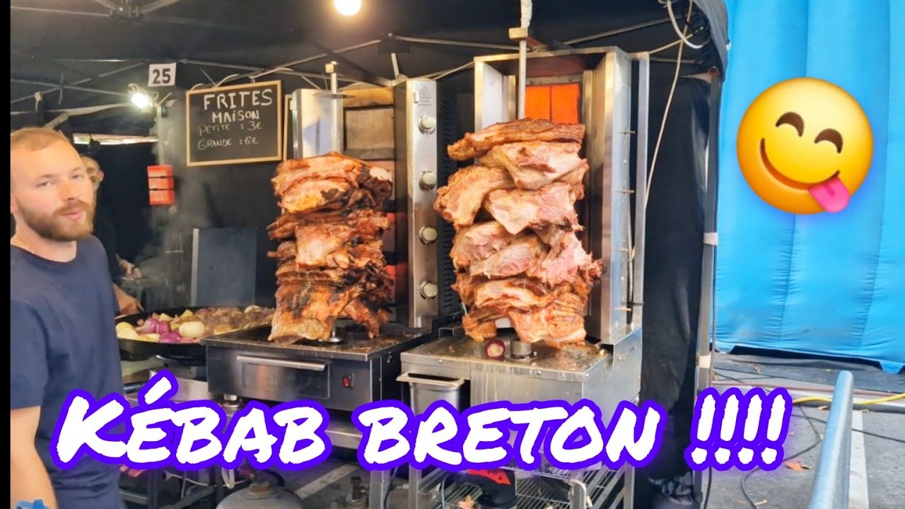 LE KÉBAB BRETON !!!! IMPRÉSSIONANT 😋