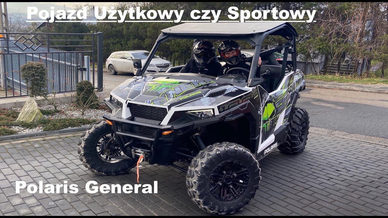 Test Polaris General 1000 kontra Can Am Maveric 1000 Turbo Studio filmowe 