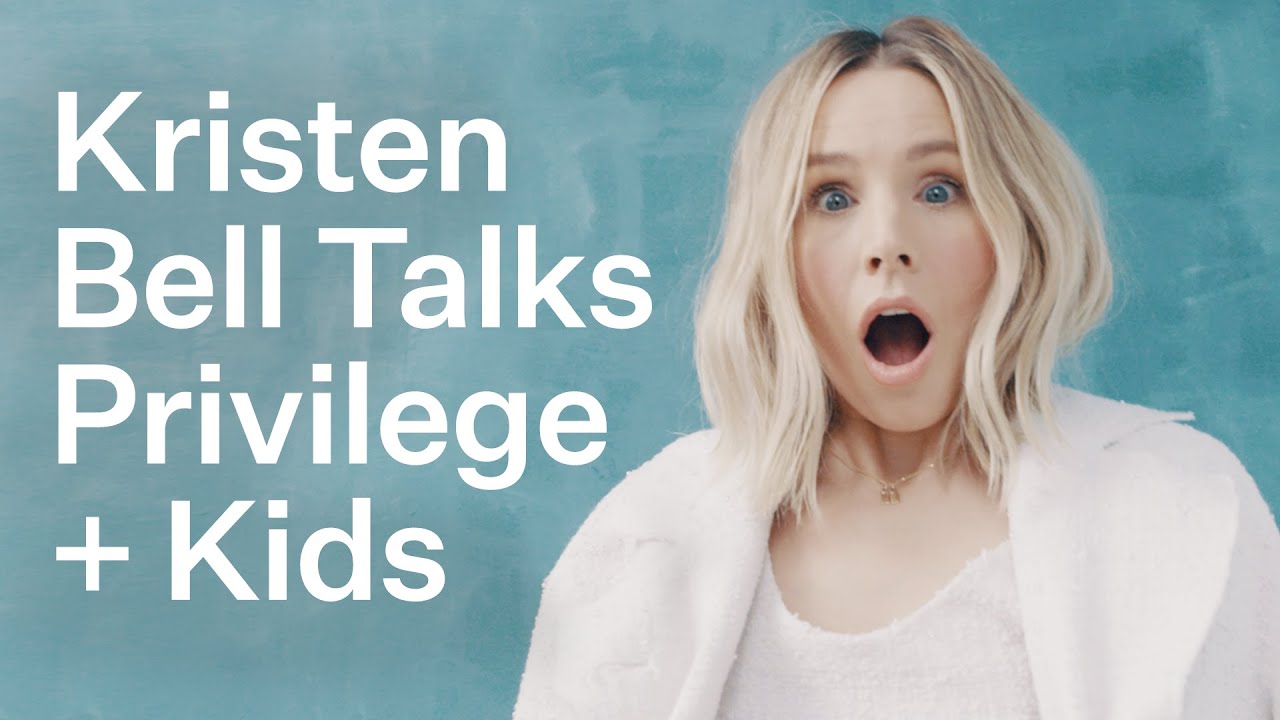 How Kristen Bell Teaches Privilege To Her Kids | Romper
