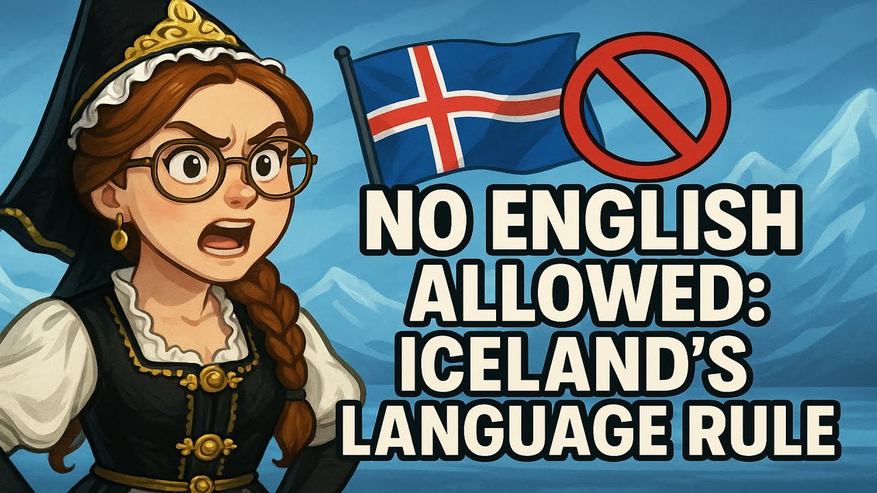 The Country That Refuses Foreign Words: Iceland’s Language Pride 🧠❄️