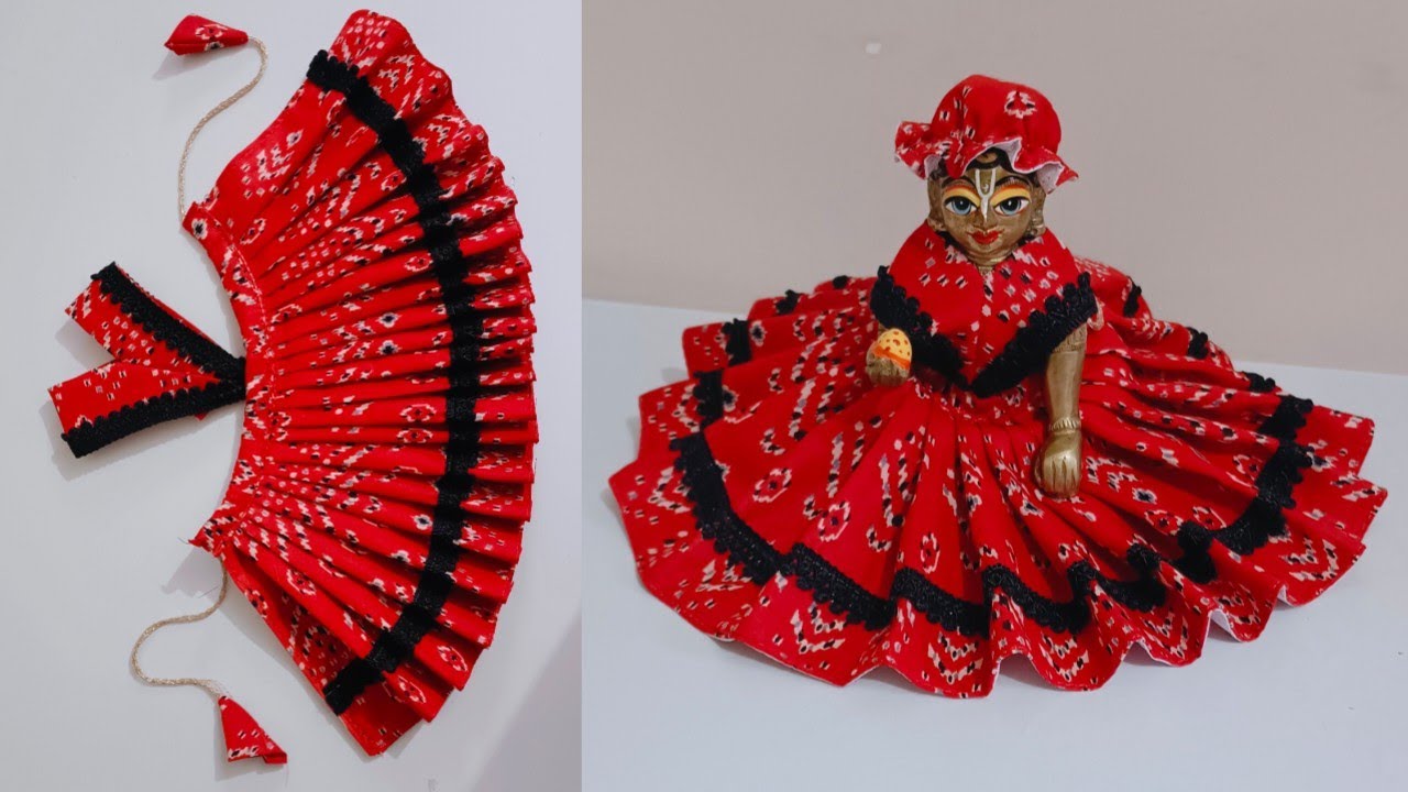 New Design Dress For Laddu Gopal Ji/Laddu Gopal Ki Dress/Kanhaji Ki Dress/Krishna ji Poshak/Summer 