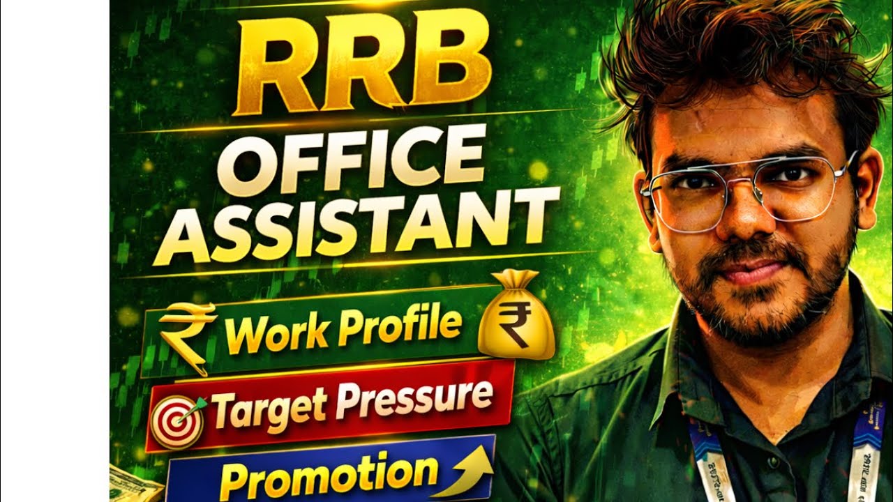 🔥RRB Clerk Work Profile 2026 | 💰SALARY |Target Pressure 🤯| Promotion 👨&zwj;🎓| Posting 🏠|Transfer Policy