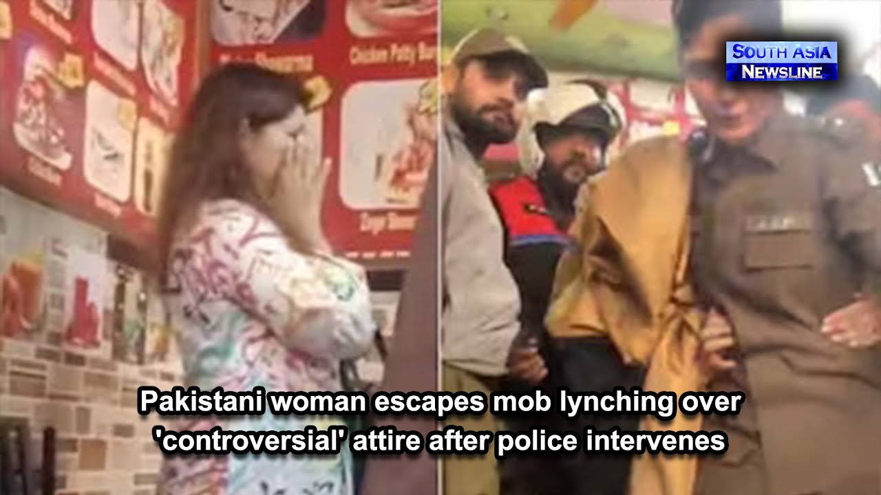 Pakistani woman escapes mob lynching over 'controversial' attire after police intervenes
