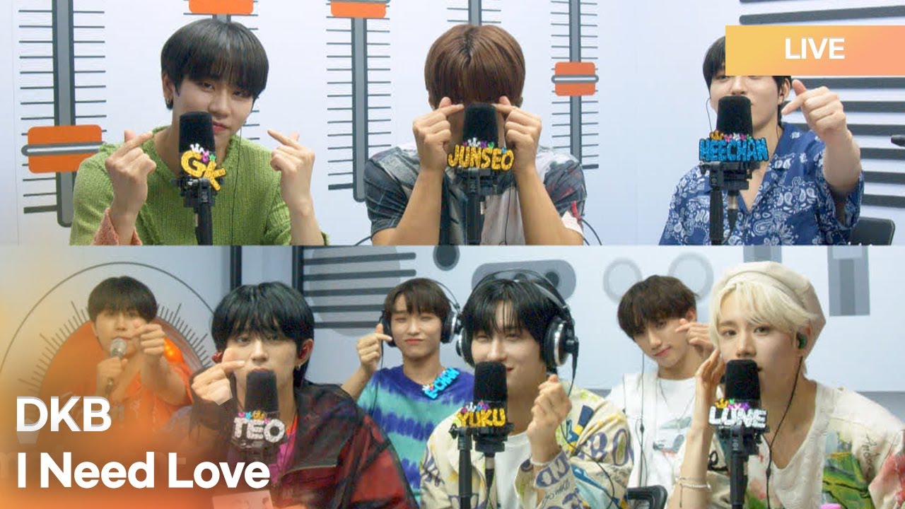 DKB(다크비) -  I Need Love | K-Pop Live Session | K-Poppin'