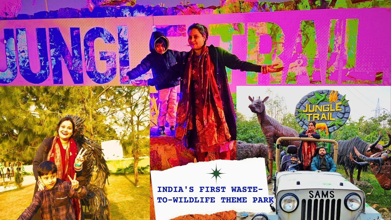 Jungle Trail Noida Complete Tour | Perfect Family Day Out | Nature + Adventure + Boating