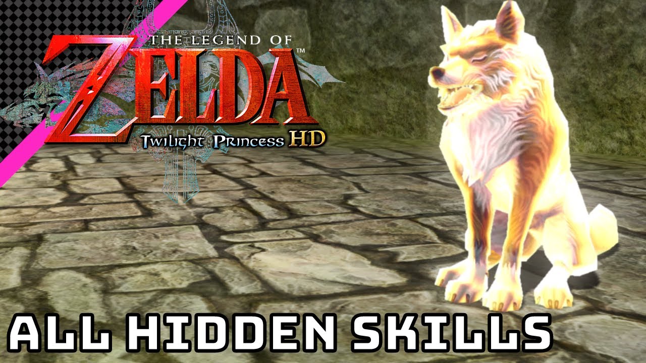 All 7 Hidden Skills | The Legend of Zelda: Twilight Princess HD