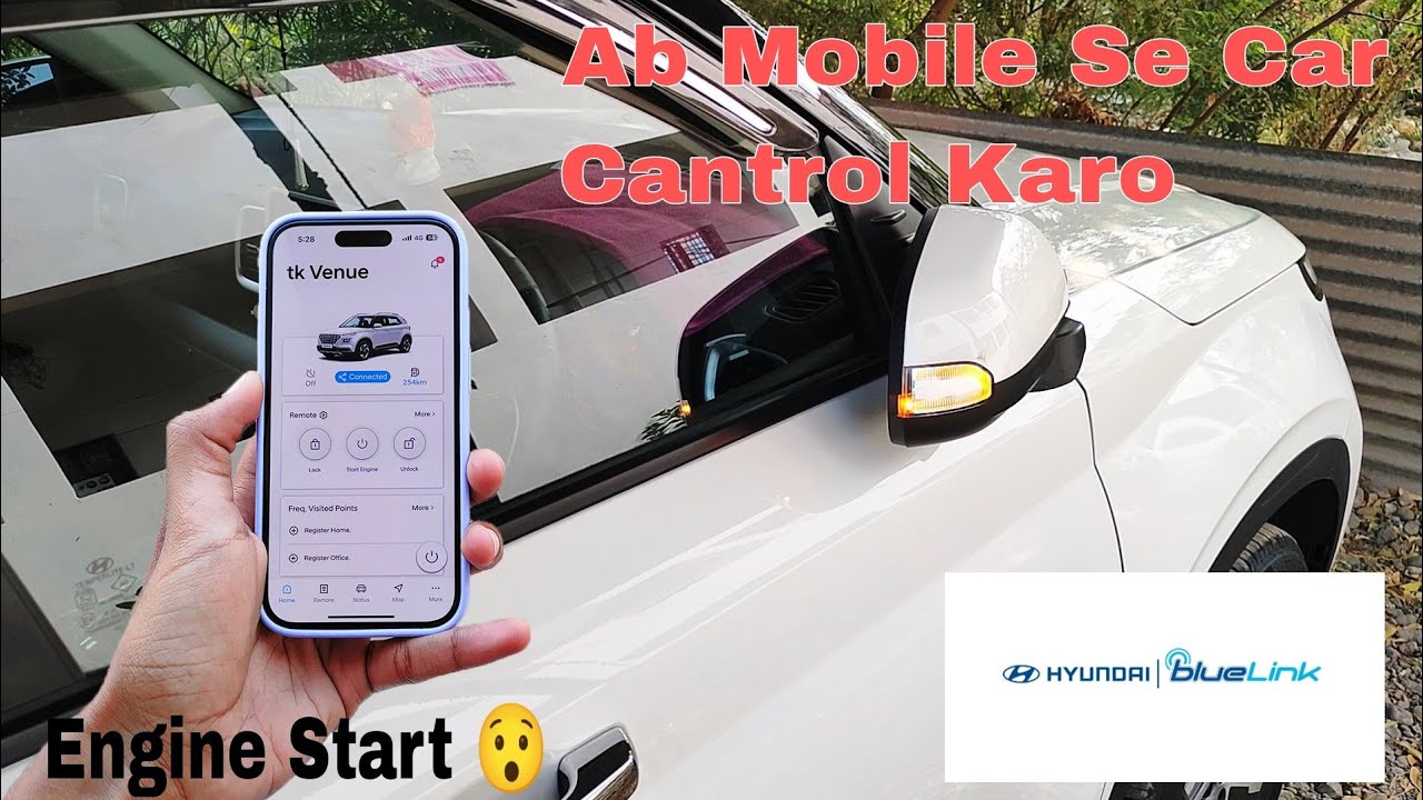 Bluelink All Features Explain In Detail | Control You Car Using Mobile