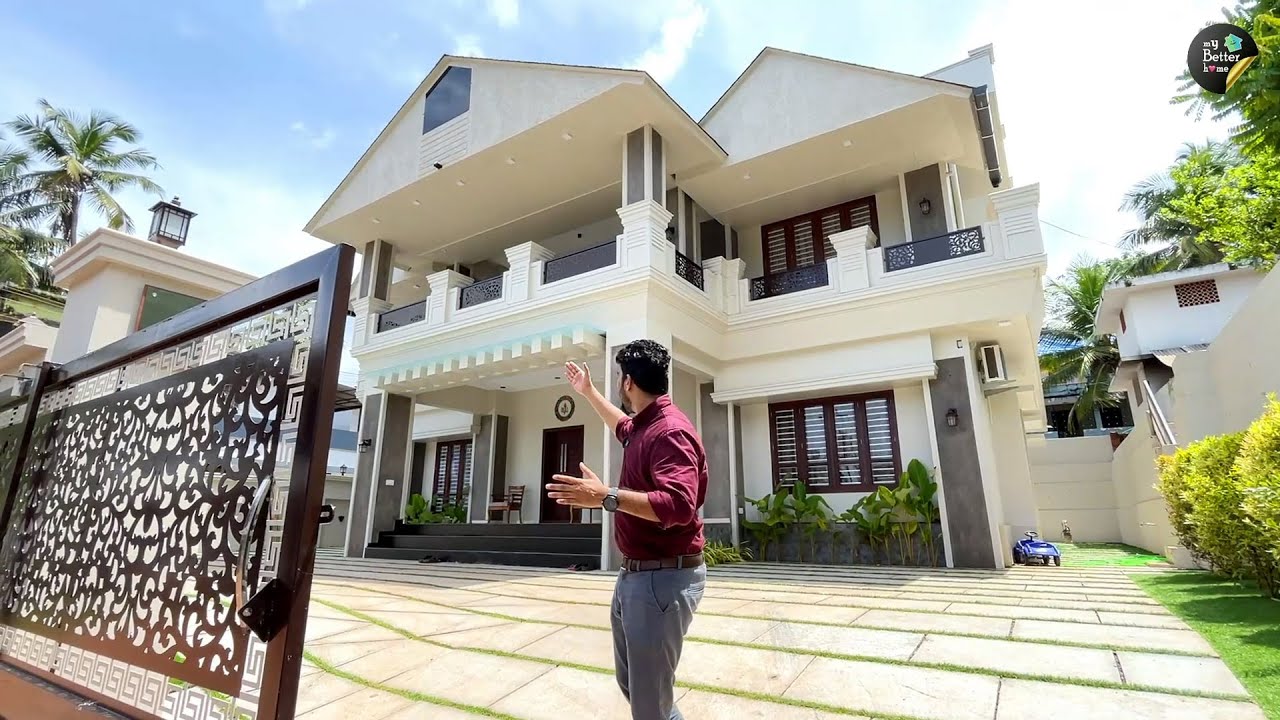 അറബിക് സ്റ്റൈലിൽ ഒരു കിടിലൻ മലയാളി വീട്😍 | Trending Arabic Style House in Kannur😍 | My better Home